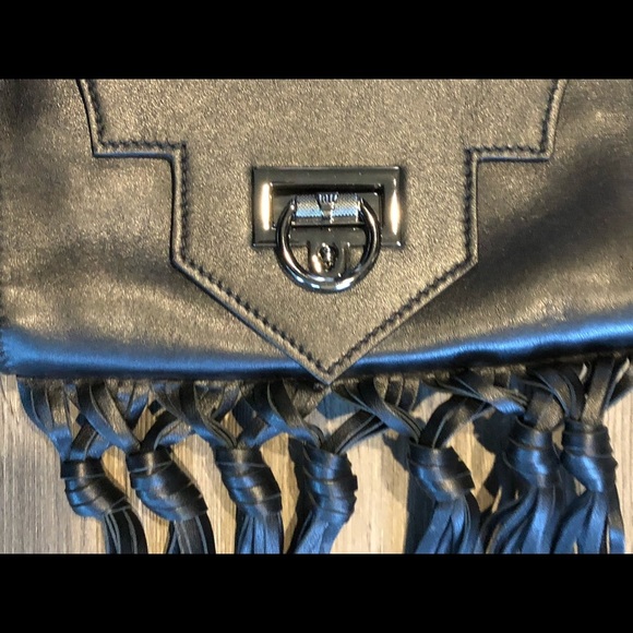 Reece Hudson leather siren crossbody w/ chain NWT - Picture 2 of 7